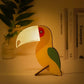 Tiere Led Nachtlicht Holz Acryl Tisch Usb Lichter