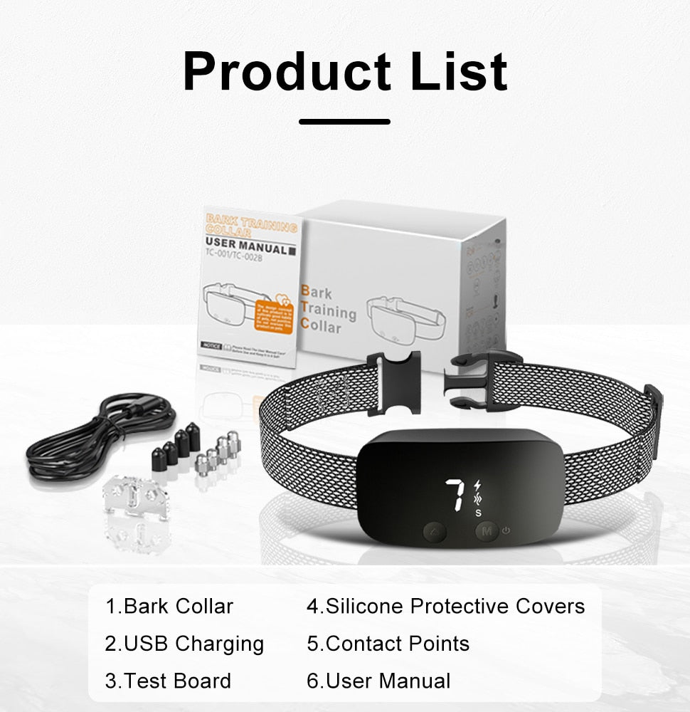 Frendorf | Wasserdichtes, wiederaufladbares Hundehalsband – das beste Hundetrainingshalsband