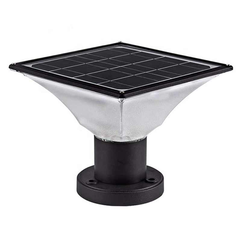 Frendorf | SolisGlow Solar-Säulenleuchte | Außenleuchte | Wetterfest | Solarbetrieb | Gartenbeleuchtung | Moderne Deko