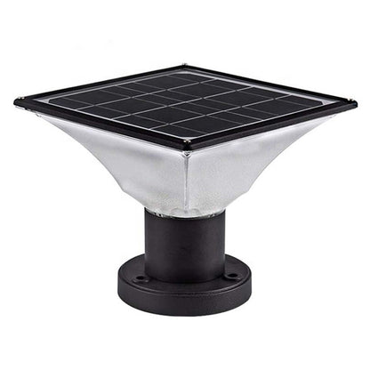 Frendorf | SolisGlow Solar-Säulenleuchte | Außenleuchte | Wetterfest | Solarbetrieb | Gartenbeleuchtung | Moderne Deko