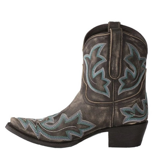 Frendorf | Bestickte Cowboystiefel aus Leder