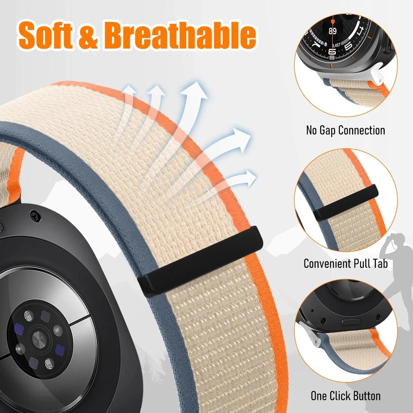 Frendorf | Trail Loop Uhrarmband für Samsung Watch 7 Ultra