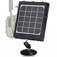 Frendorf | Solar Panel Kit 12V/6V/9V mit 8000mAH wiederaufladbarer Lithium-Batterie, Outdoor-wasserfest für alle Wildkameras, Jagd- & Trailkameras | BL8000