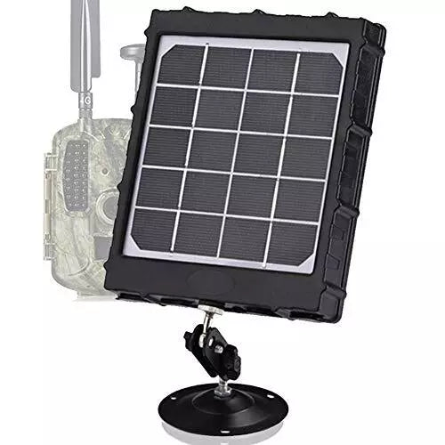 Frendorf | Solar Panel Kit 12V/6V/9V mit 8000mAH wiederaufladbarer Lithium-Batterie, Outdoor-wasserfest für alle Wildkameras, Jagd- & Trailkameras | BL8000