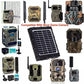 Frendorf | Solar Panel Kit 12V/6V/9V mit 8000mAH wiederaufladbarer Lithium-Batterie, Outdoor-wasserfest für alle Wildkameras, Jagd- & Trailkameras | BL8000