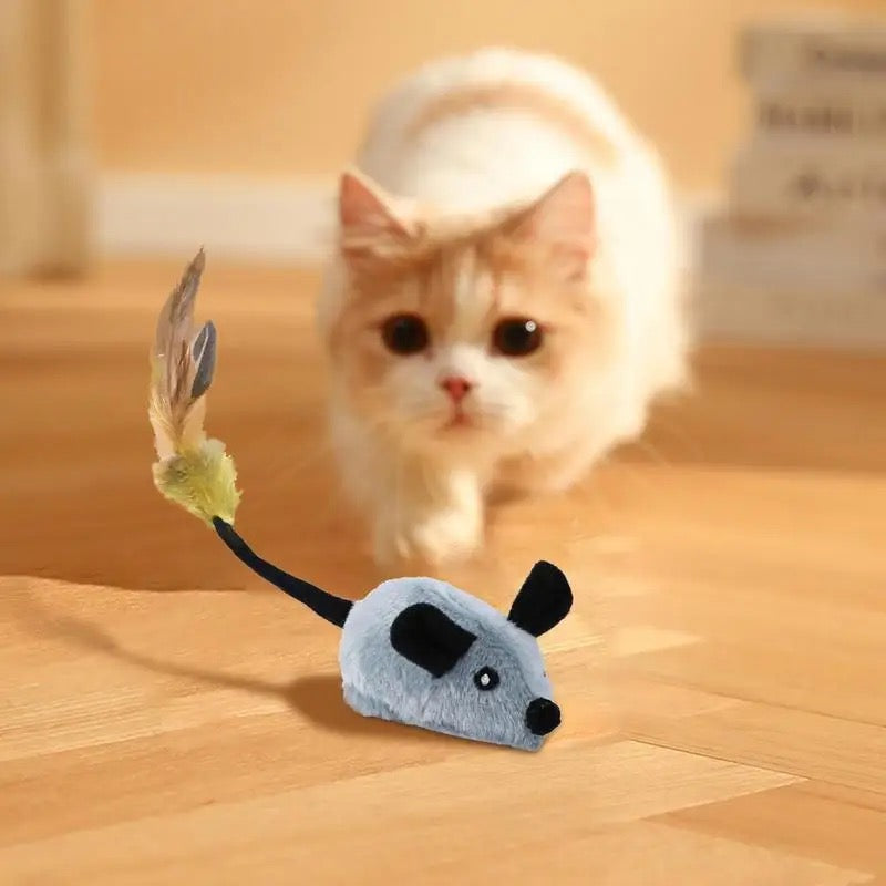 Frendorf | Turbo Muis met Licht & Geluid - Het Zelf-Spelende Speelgoed voor Jouw Kat!