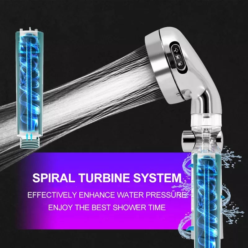 Frendorf | 3 Mode Verstellbarer Hochdruck Wasserersparender Duschkopf