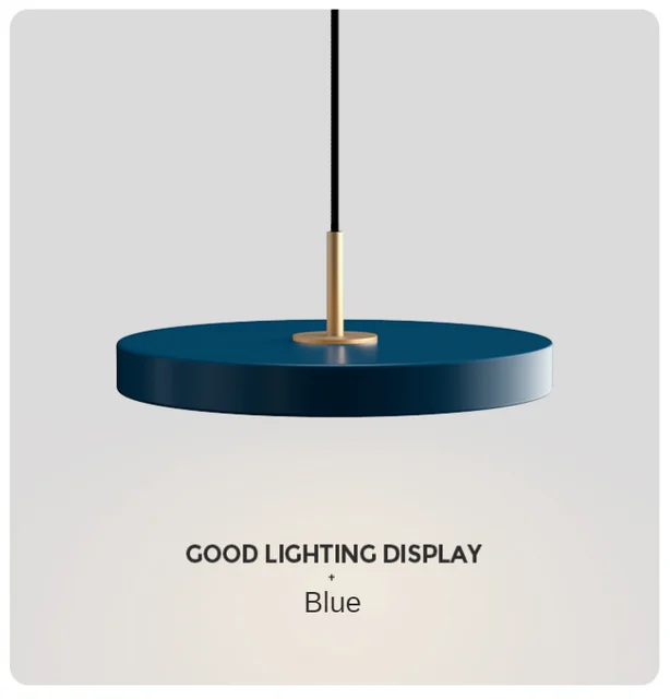 Frendorf | UFOGlow LED Pendelleuchte | Metall Design | Moderne Deckenleuchte für Zuhause