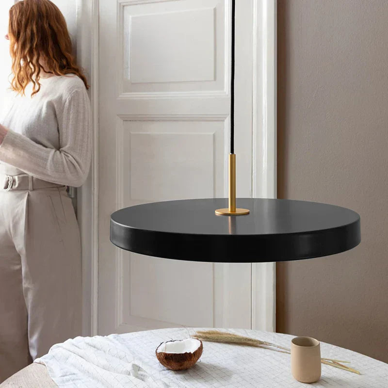 Frendorf | UFOGlow LED Pendelleuchte | Metall Design | Moderne Deckenleuchte für Zuhause