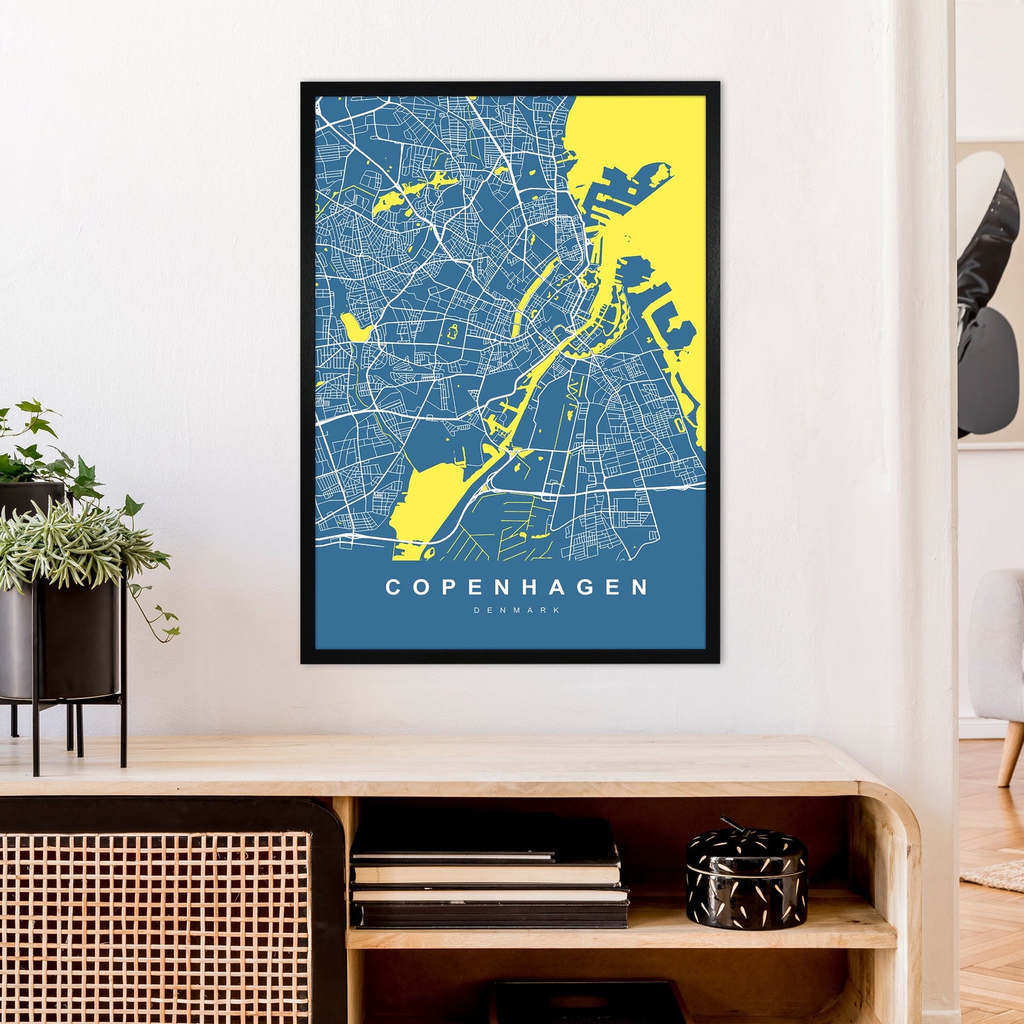 Kopenhagen I Kunstdruck