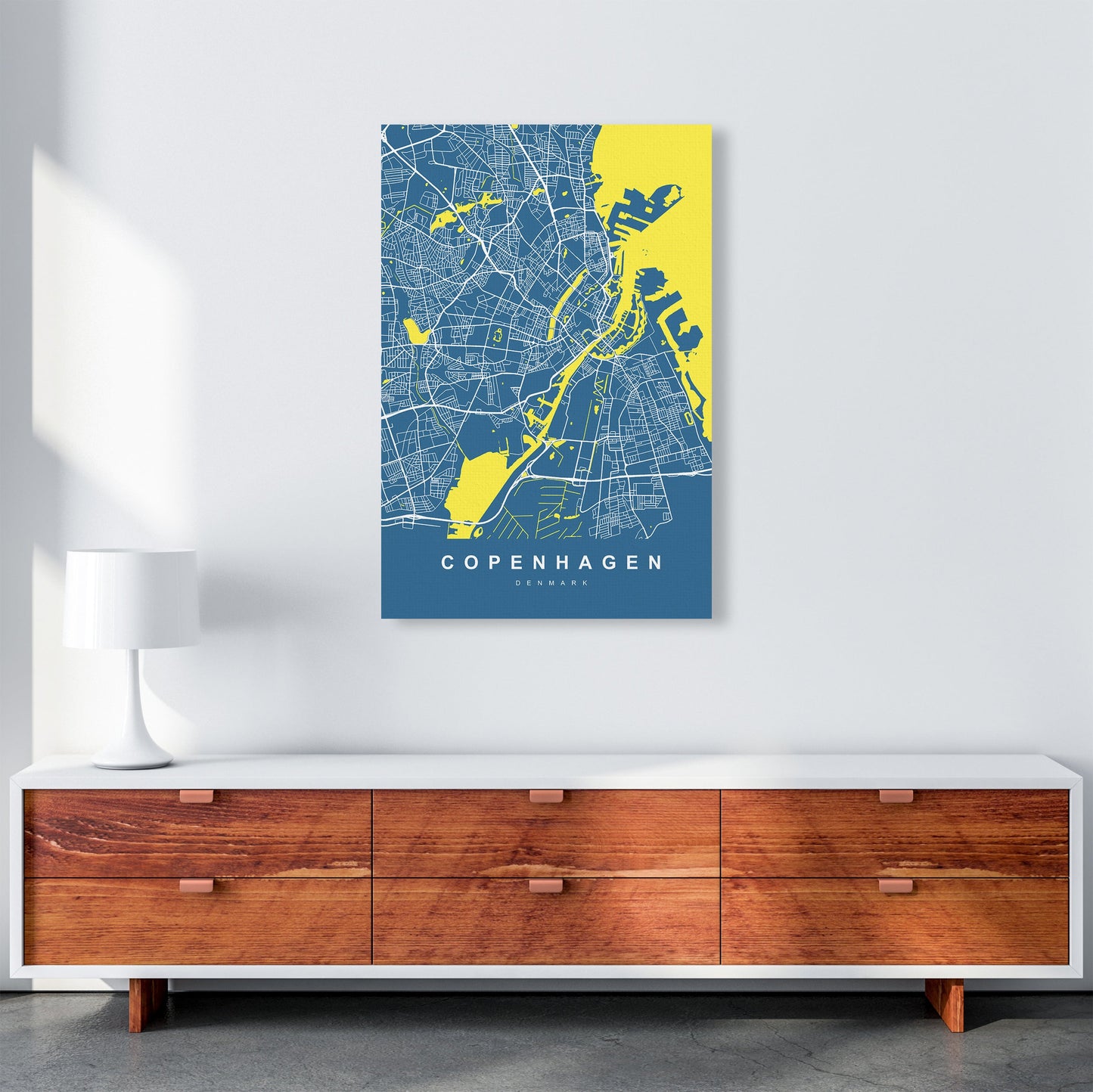 Kopenhagen I Kunstdruck