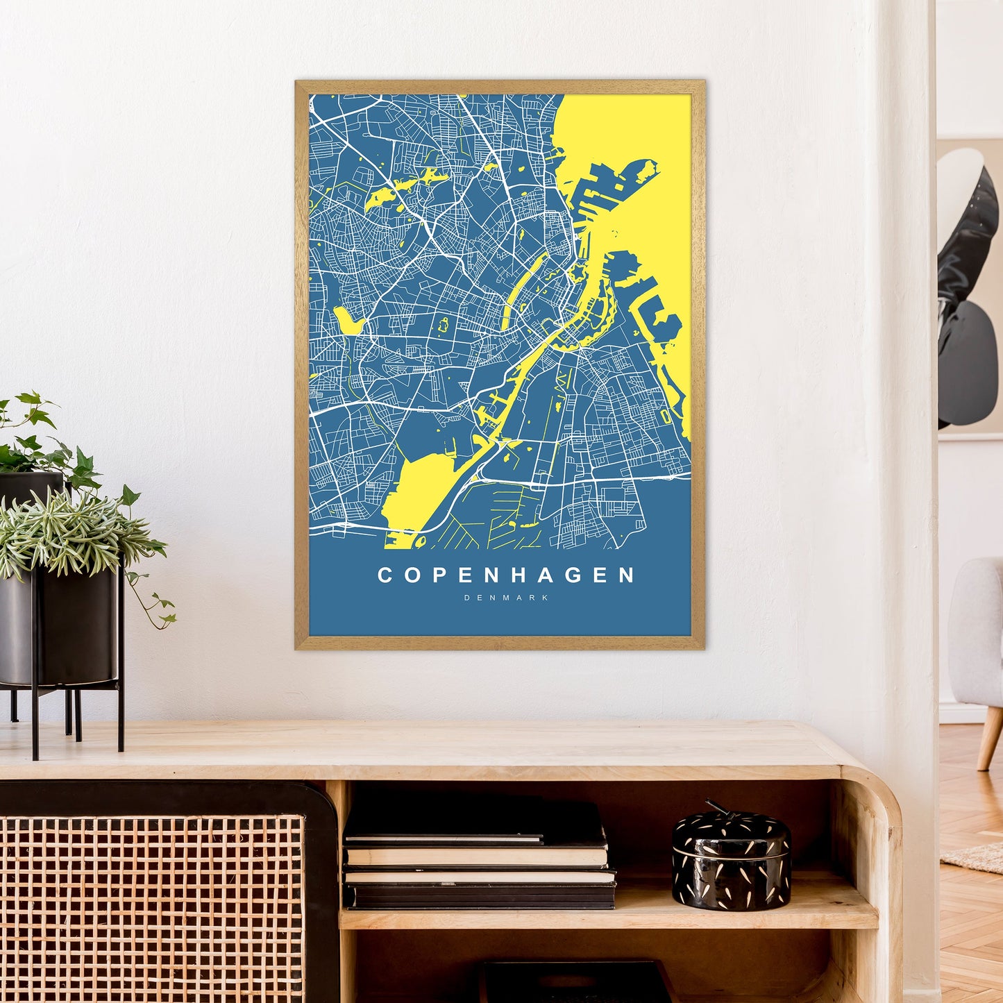 Kopenhagen I Kunstdruck