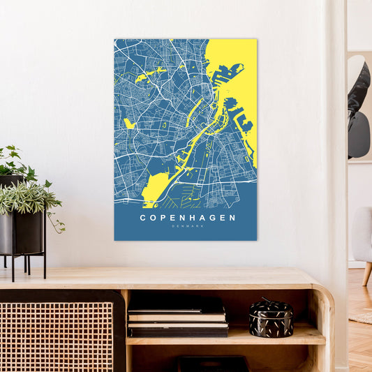 Kopenhagen I Kunstdruck
