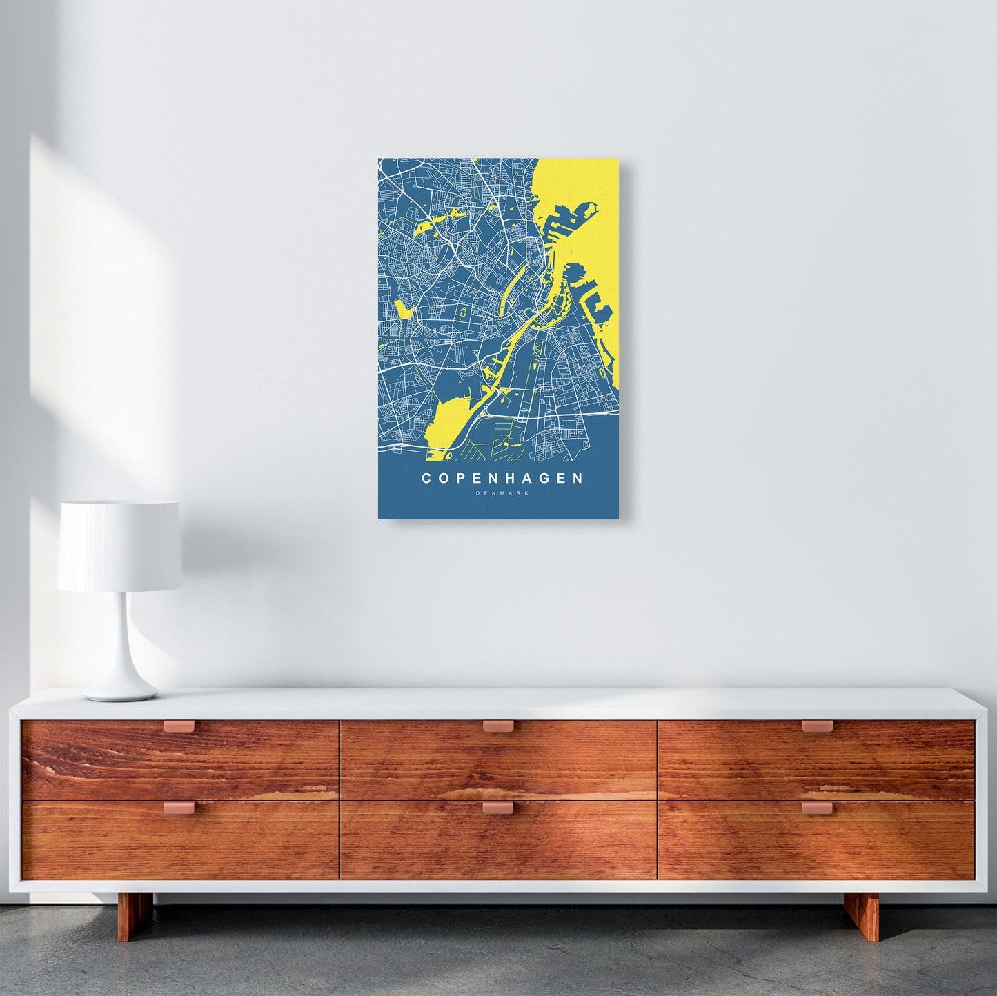 Kopenhagen I Kunstdruck