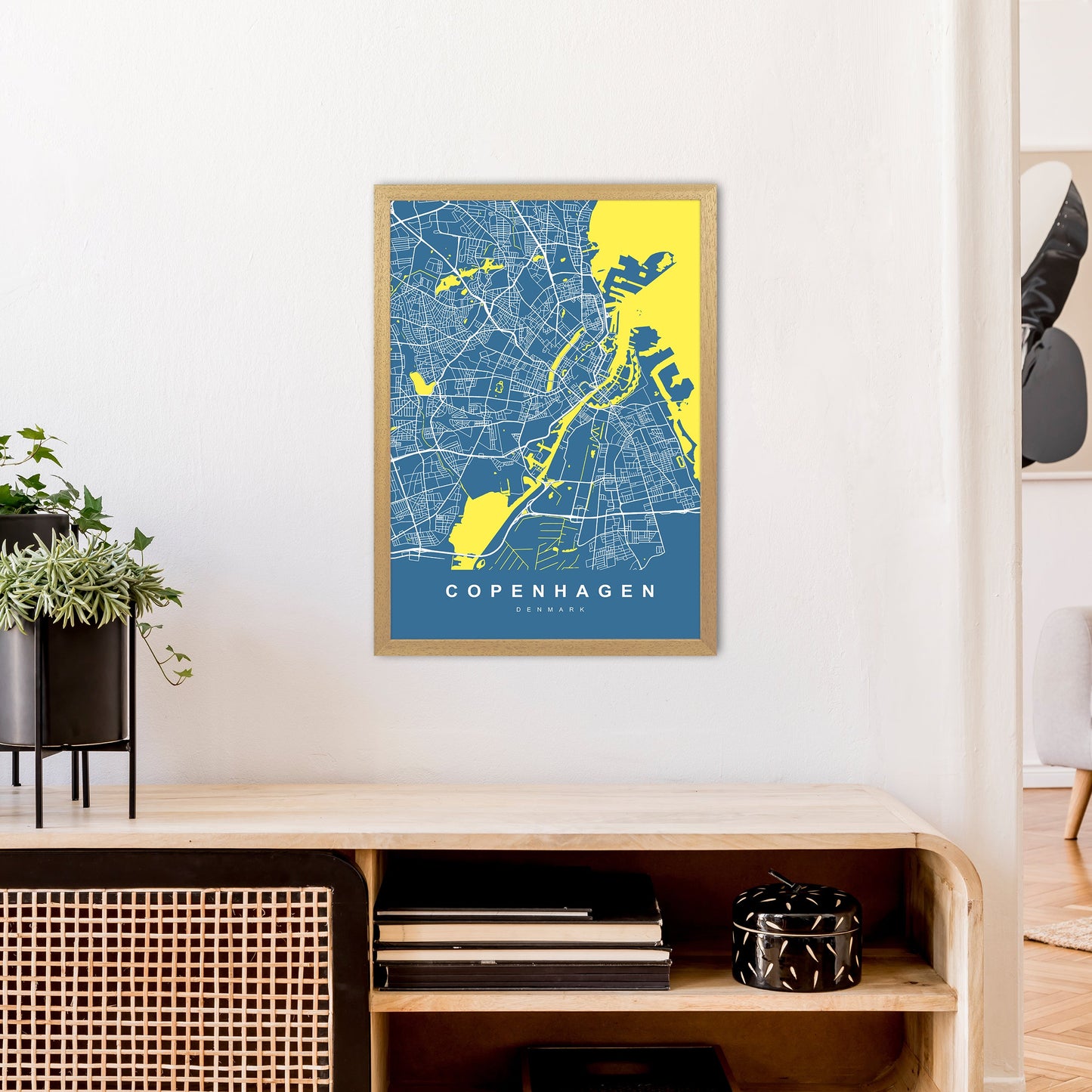 Kopenhagen I Kunstdruck