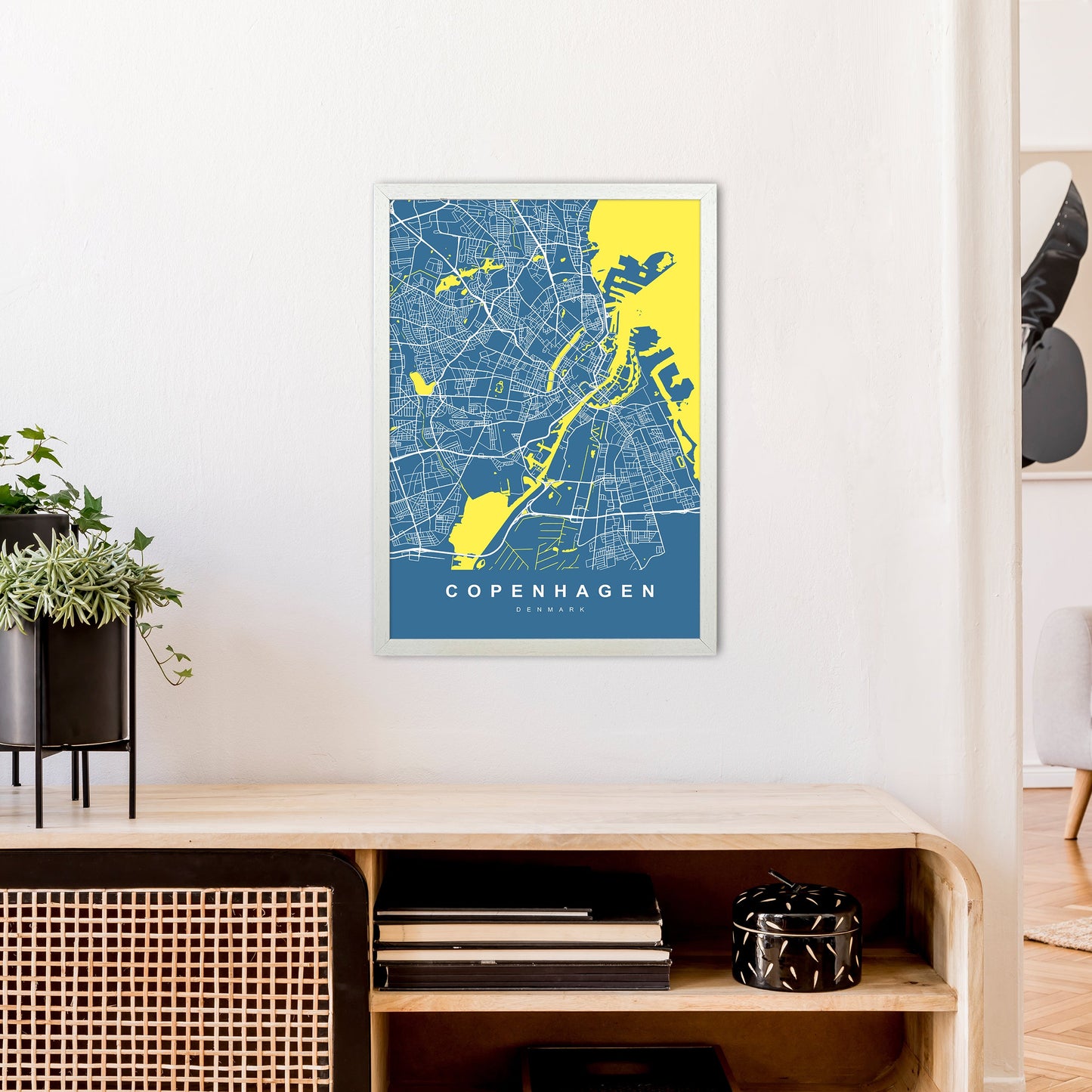 Kopenhagen I Kunstdruck