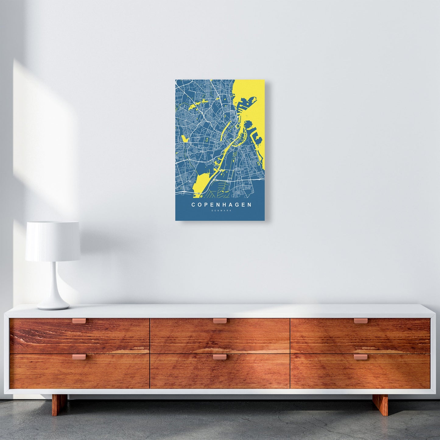 Kopenhagen I Kunstdruck