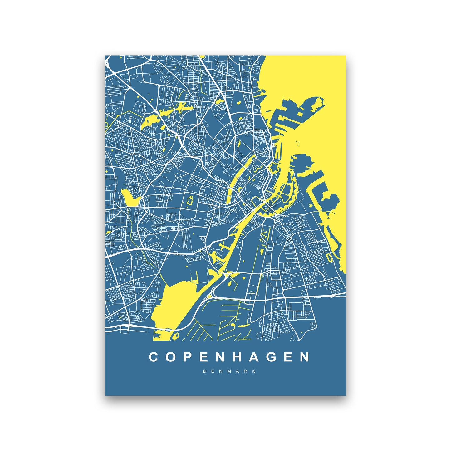 Kopenhagen I Kunstdruck