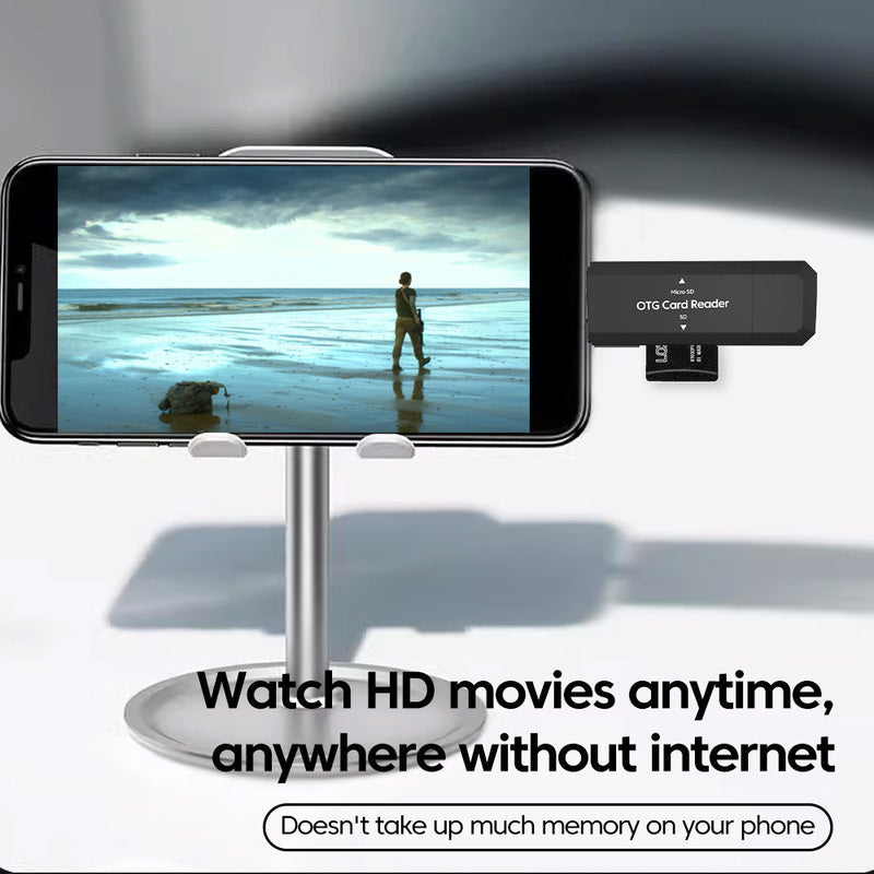 Frendorf | 2 in 1 USB Type-C SD und TF Kartenleser Adapter