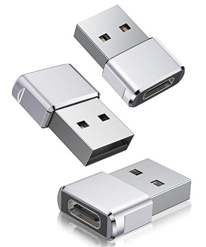 Frendorf | 1/3pcs USB zu USB C Adapter USB-C Stecker zu Micro USB Typ-C weiblicher Konverter
