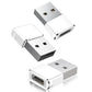 Frendorf | 1/3pcs USB zu USB C Adapter USB-C Stecker zu Micro USB Typ-C weiblicher Konverter