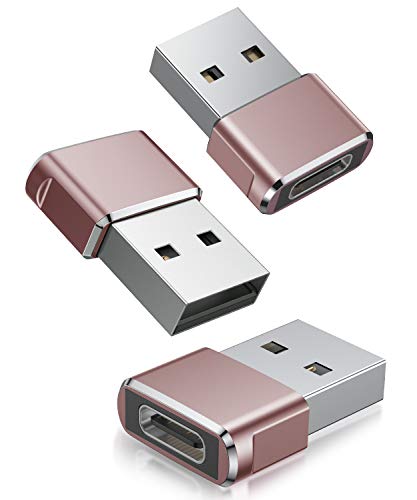 Frendorf | 1/3pcs USB zu USB C Adapter USB-C Stecker zu Micro USB Typ-C weiblicher Konverter