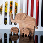 Dänische Holztiere Ornamente