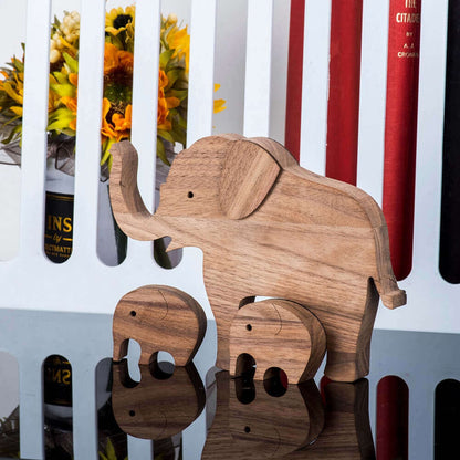 Dänische Holztiere Ornamente