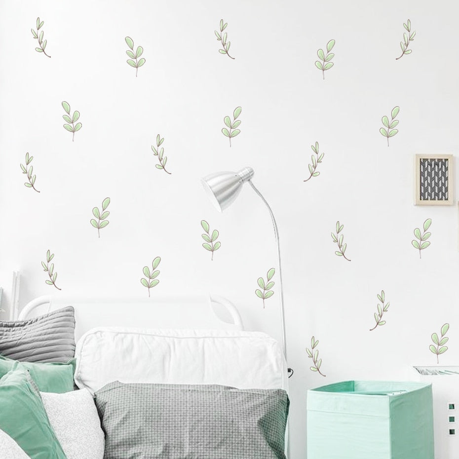 Frendorf | Gartenblätter Muster Wandtattoos