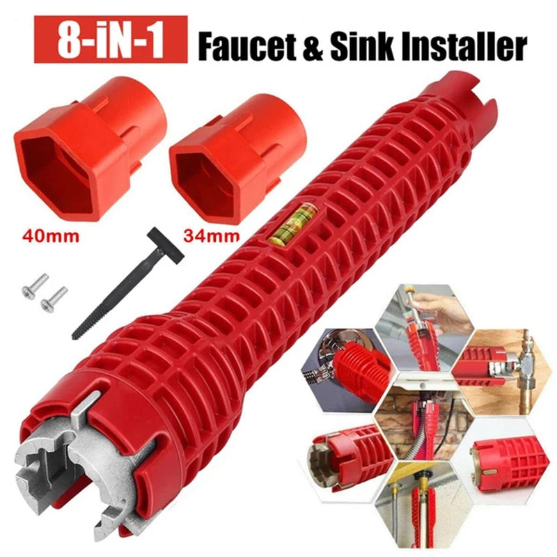 Frendorf | Ultimate Handy Flow Wasserhahn Waschbecken Reparatur Multifunktionswerkzeug