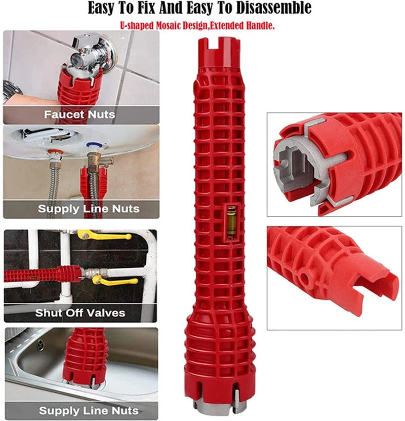 Frendorf | Ultimate Handy Flow Wasserhahn Waschbecken Reparatur Multifunktionswerkzeug