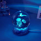 Frendorf | AquaGlobe Kristallkugel Nachtlicht | Unterwasserwelt LED Lampe | Stimmungslicht & Deko für Zuhause