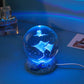 Frendorf | AquaGlobe Kristallkugel Nachtlicht | Unterwasserwelt LED Lampe | Stimmungslicht & Deko für Zuhause