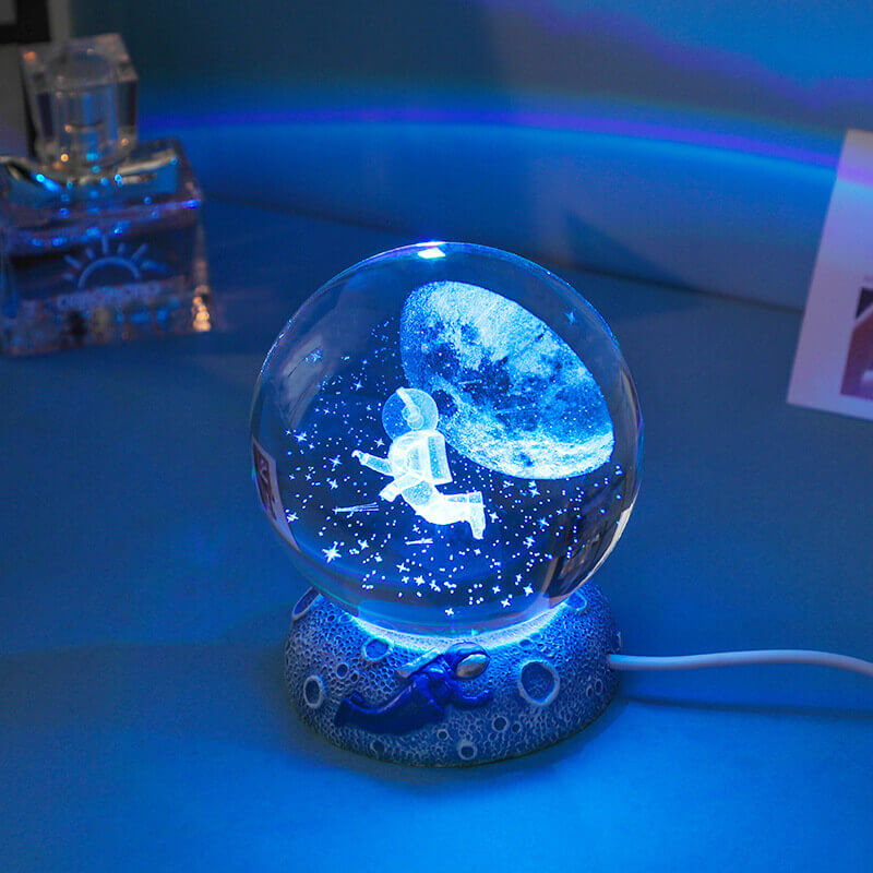 Unterwasserwelt Kristallkugel Nachtlicht