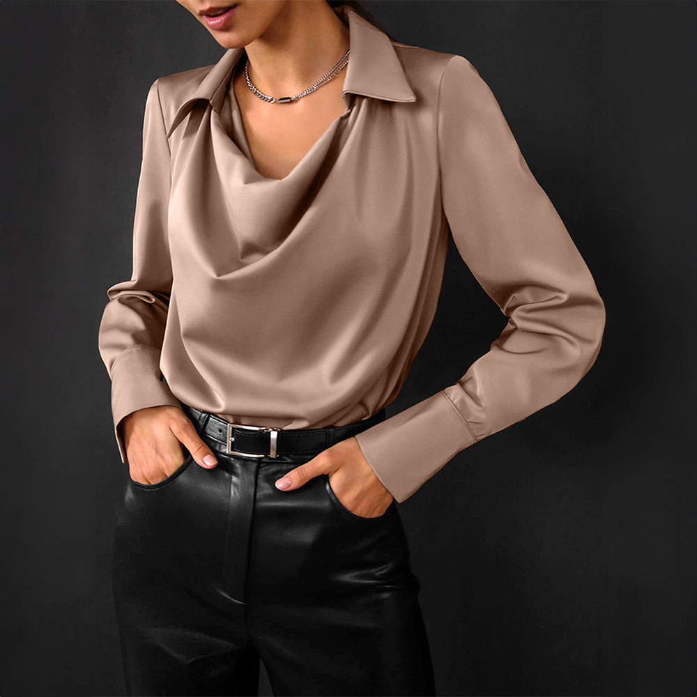 Frendorf | Lotus - Satin-Bluse