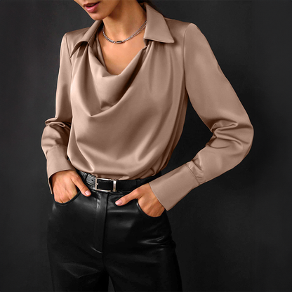 Frendorf | Lotus - Satin-Bluse