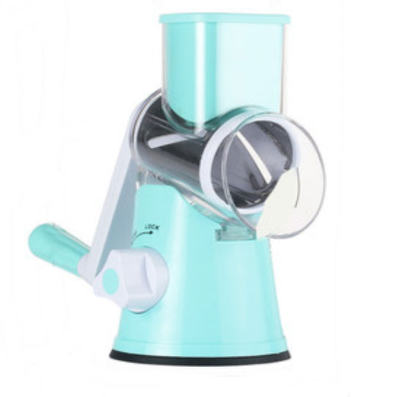 Frendorf | 3-in-1 Multifunktionaler Edelstahl Rotationsschneider, Für Gemüse, Käse & Mehr