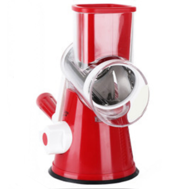 Frendorf | 3-in-1 Multifunktionaler Edelstahl Rotationsschneider, Für Gemüse, Käse & Mehr