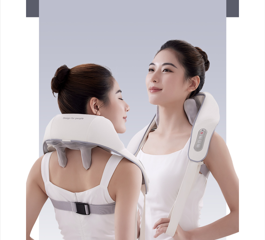 Frendorf | BlissRelax | Nackenmassagegerät | Wärmetherapie | Ultimativer Komfort