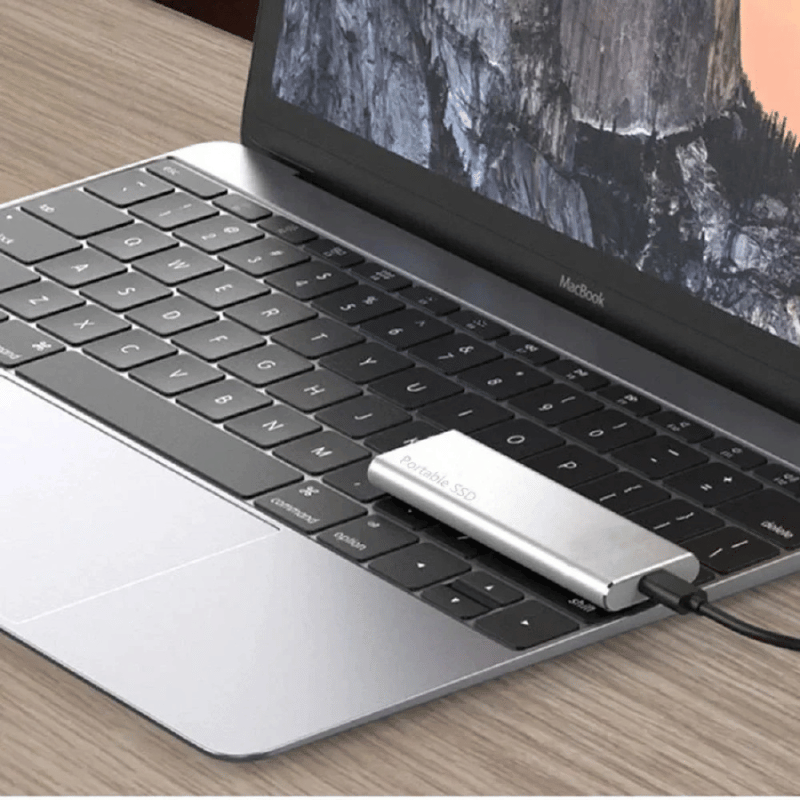 Frendorf | Externe Festplatte – Ultra-Dünn & USB-C | Schnelle, sichere & portable Datenspeicherung