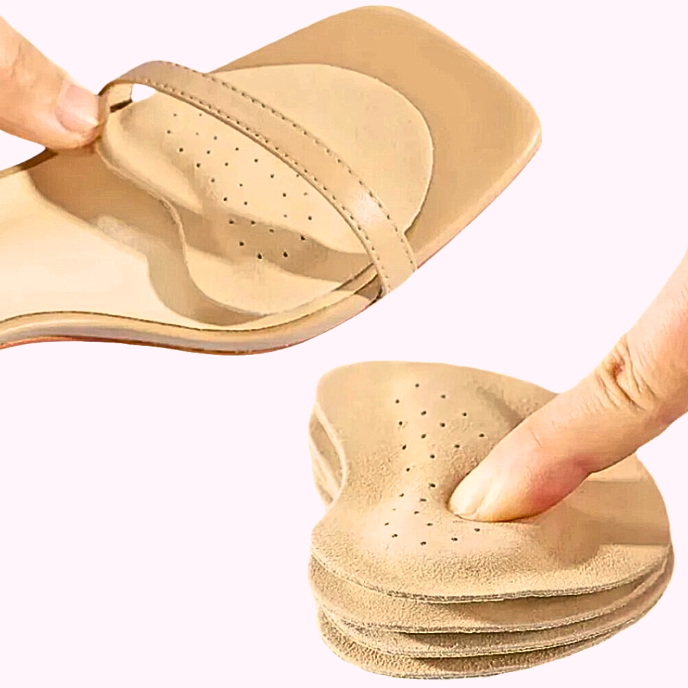 Frendorf | Anti-Rutsch-Fußpolster für Sandalen – Schmerzlinderung für Damen