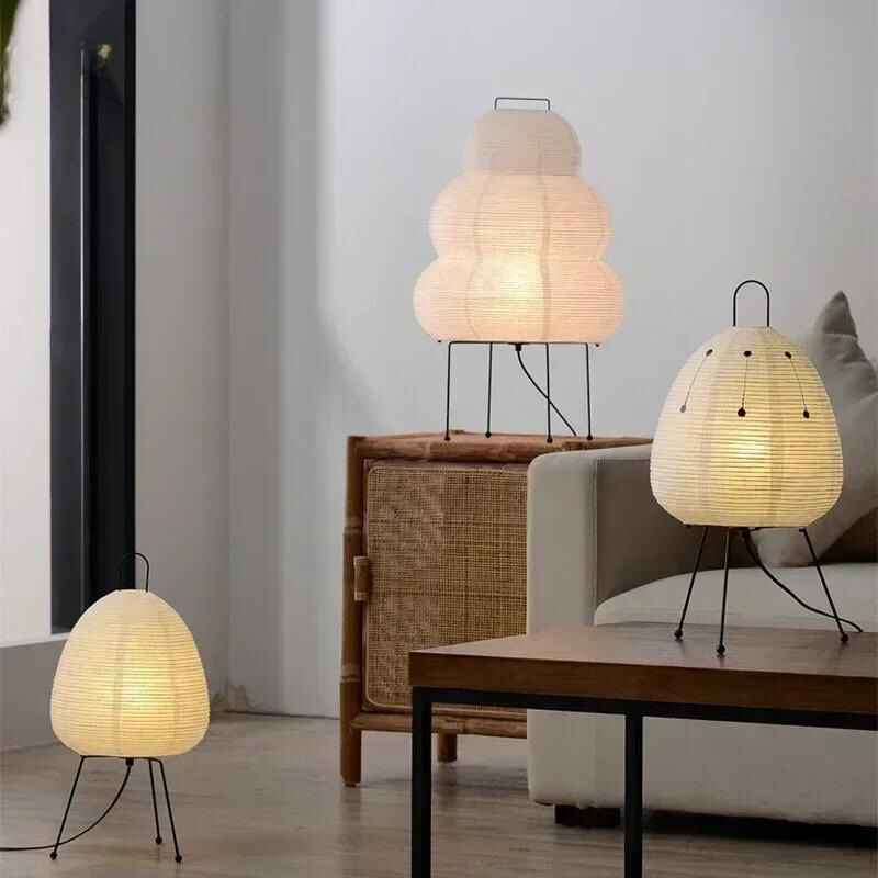Frendorf - Natürliche LED Tischlampe für ein gemütliches Wohnzimmerlicht