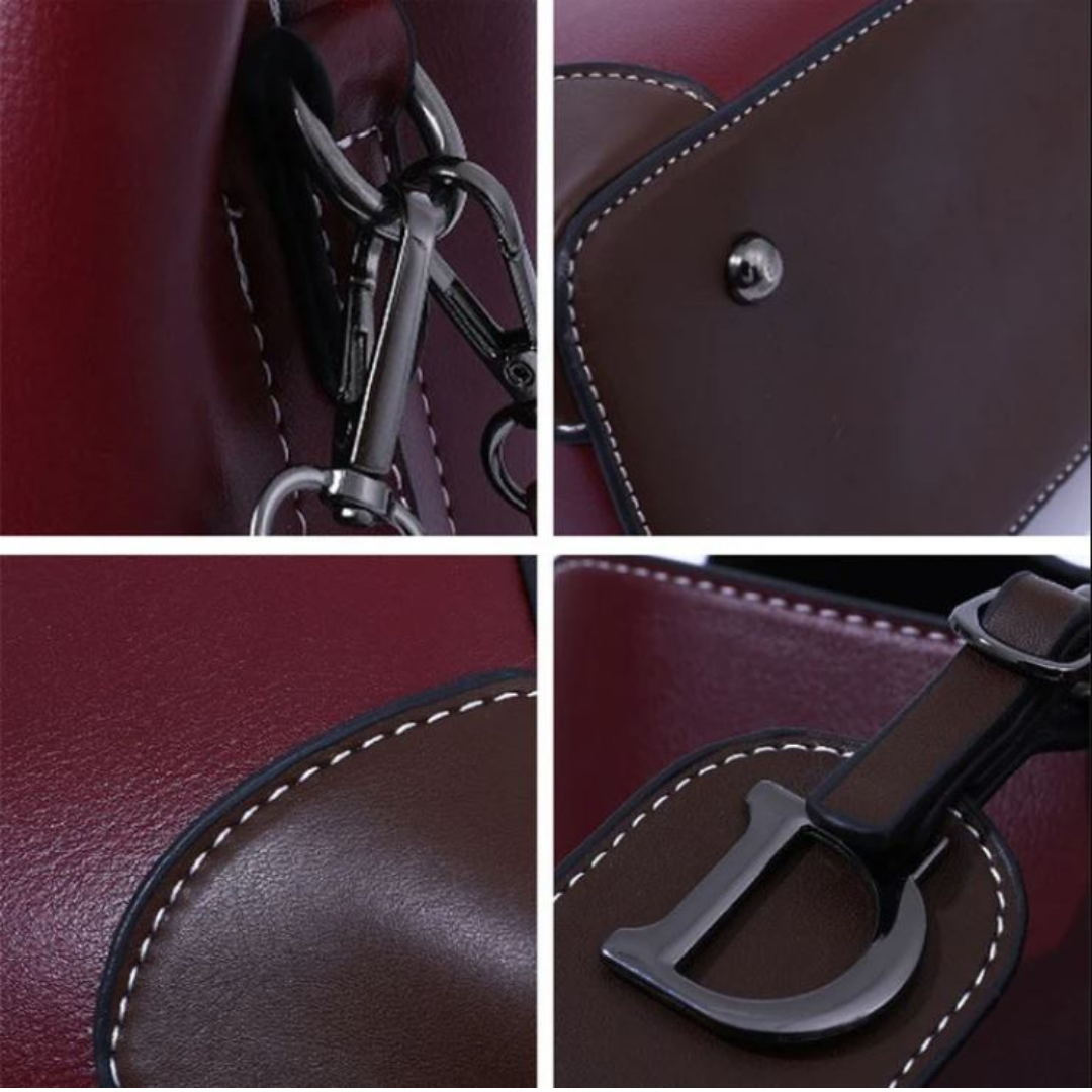 Frendorf | ShoulderBag: Echtes Leder Nische Damen Umhängetasche