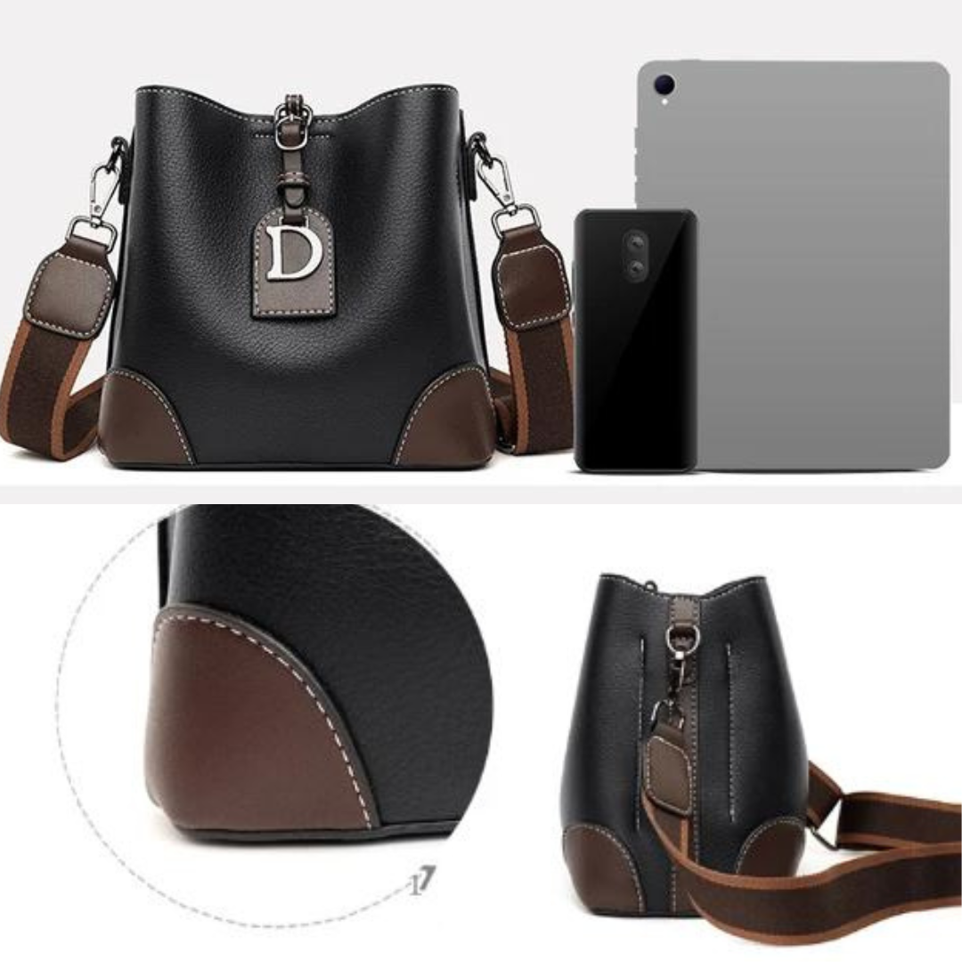 Frendorf | ShoulderBag: Echtes Leder Nische Damen Umhängetasche