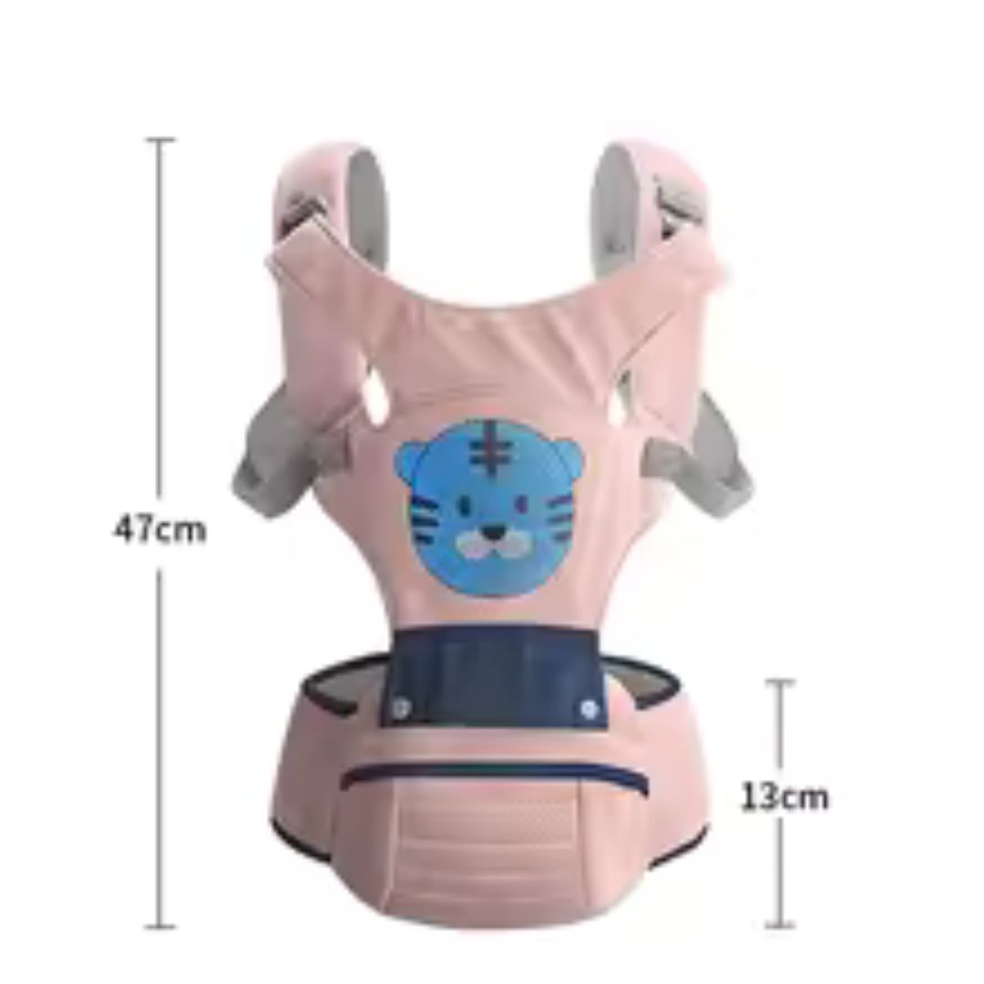 Frendorf | Babytrage mit Hüftsitz – Ergonomische Tragehilfe für Neugeborene & Kleinkinder