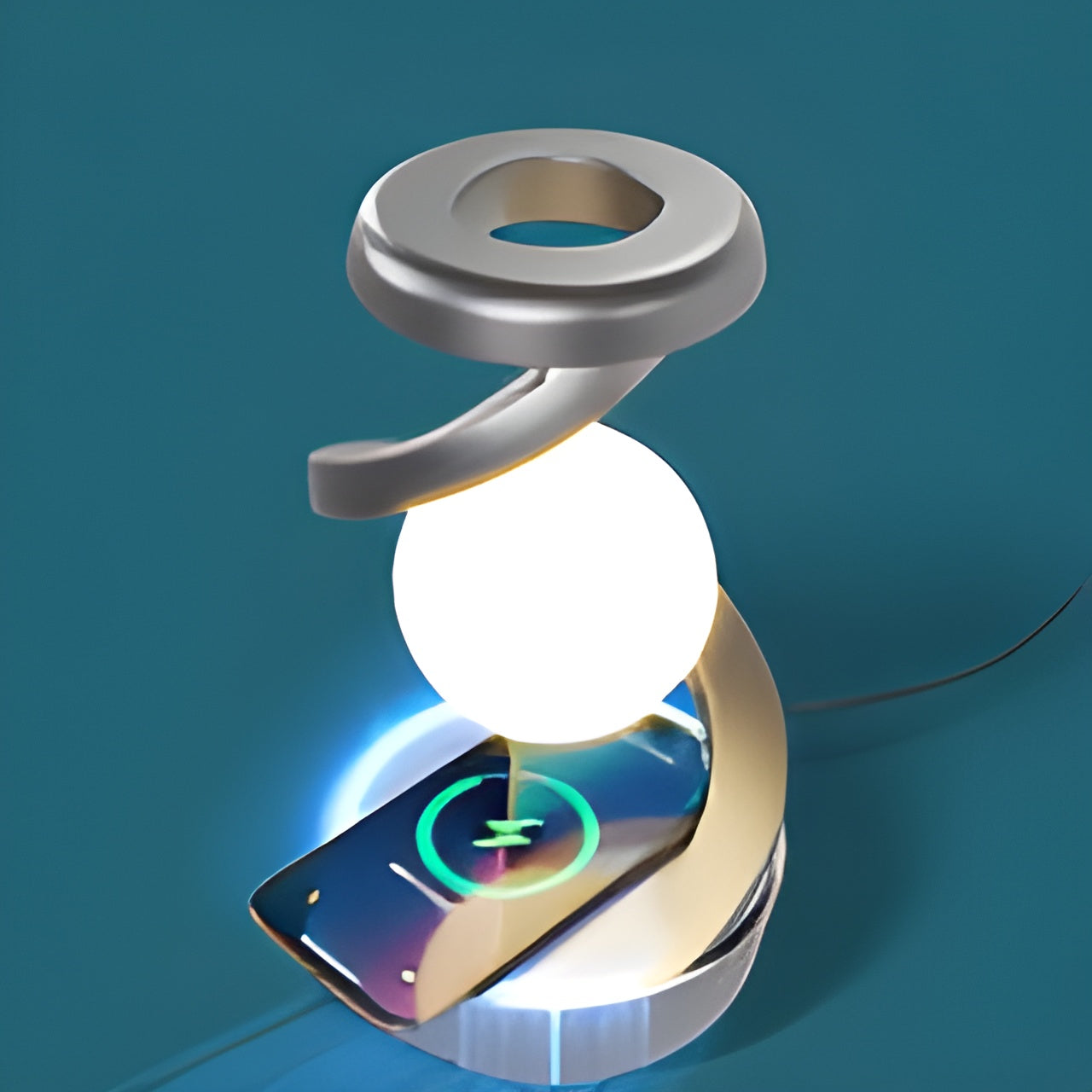 Roterende Schwebende Tischlampe | FloatLight