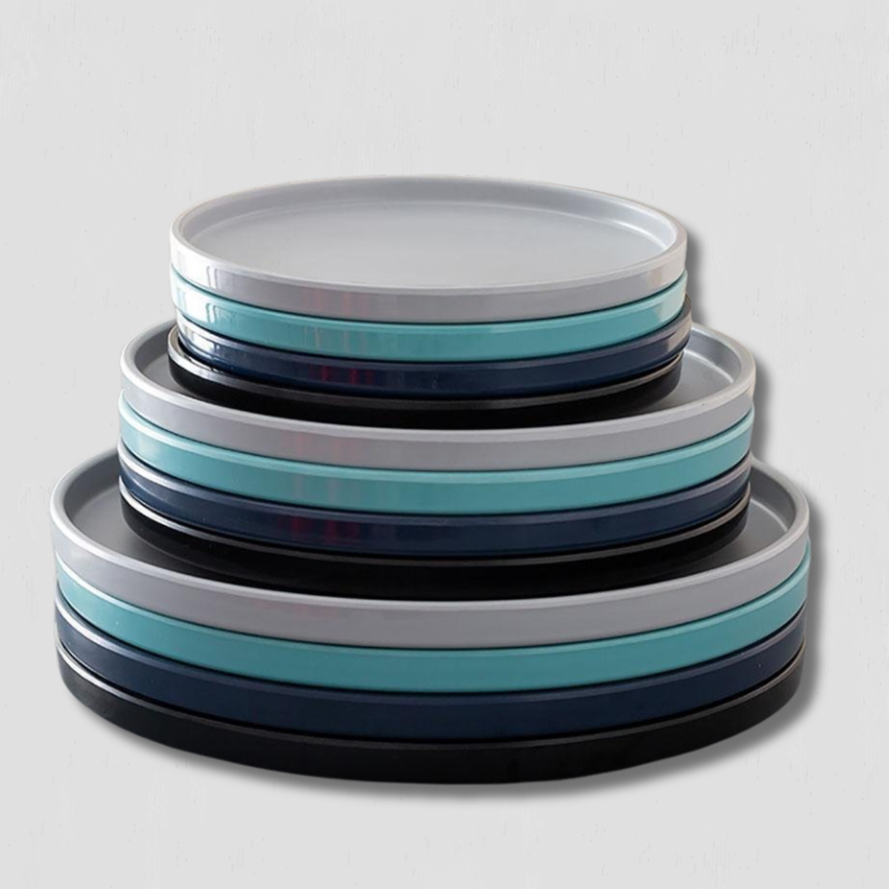 Frendorf | BarnTable - Klassisches Farm Melamin-Geschirrset