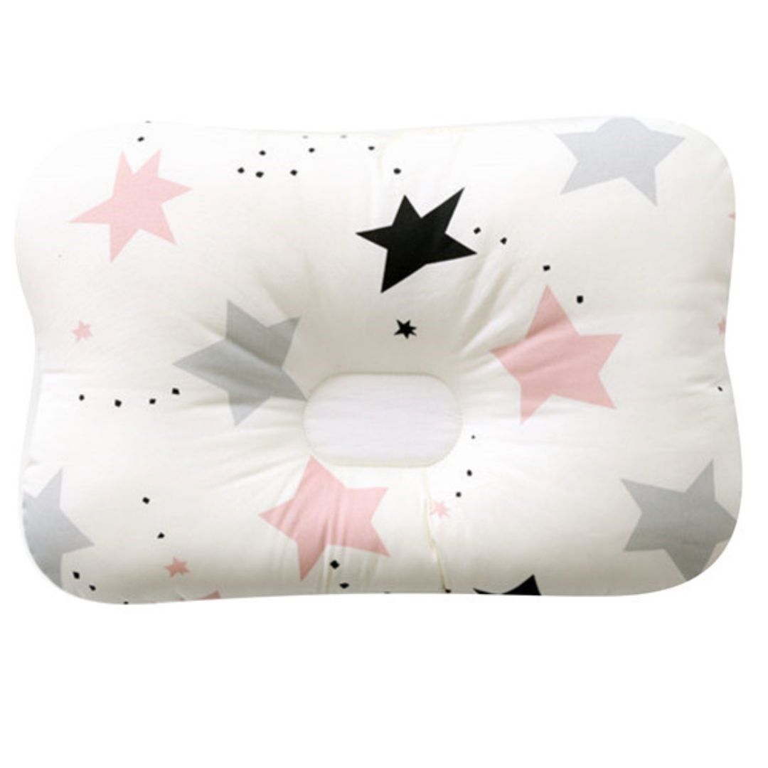 Frendorf | Baby Kissen mit Kopfstütze – Flaches Kopfkissen gegen Kopfverformung