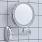 Frendorf | ReflectPro LED Vergrößerungsspiegel | Wiederaufladbar | Kosmetik & Badezimmer | Chromsilber