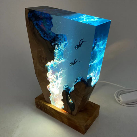 SeabedResin Light | Duik in Ozeanischer Eleganz